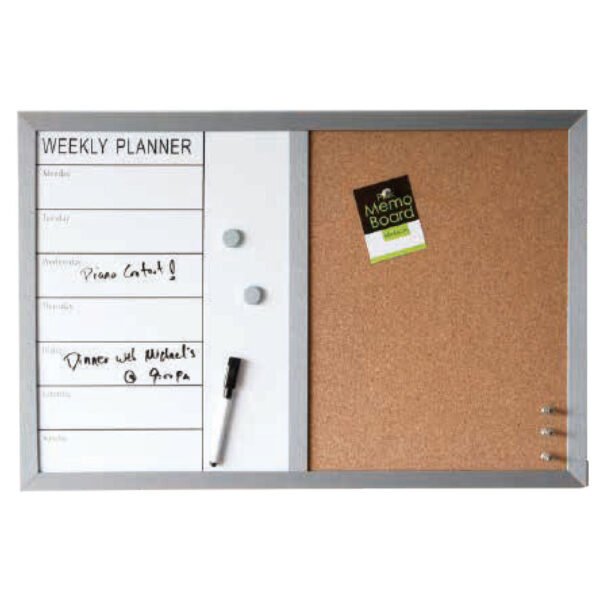 Combo Erase and Cork Board