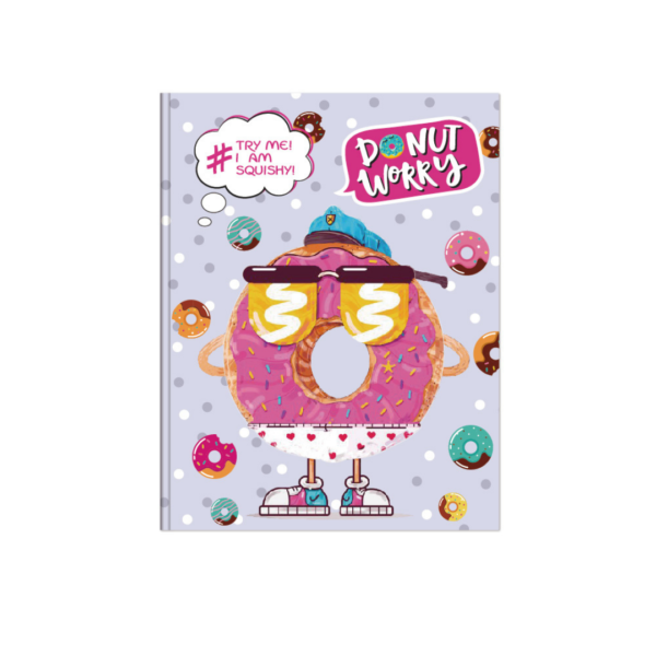 Sunglass Donut Worry A5 Notebook