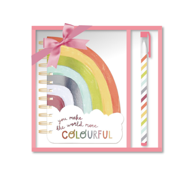 Rainbow Stationary Set
